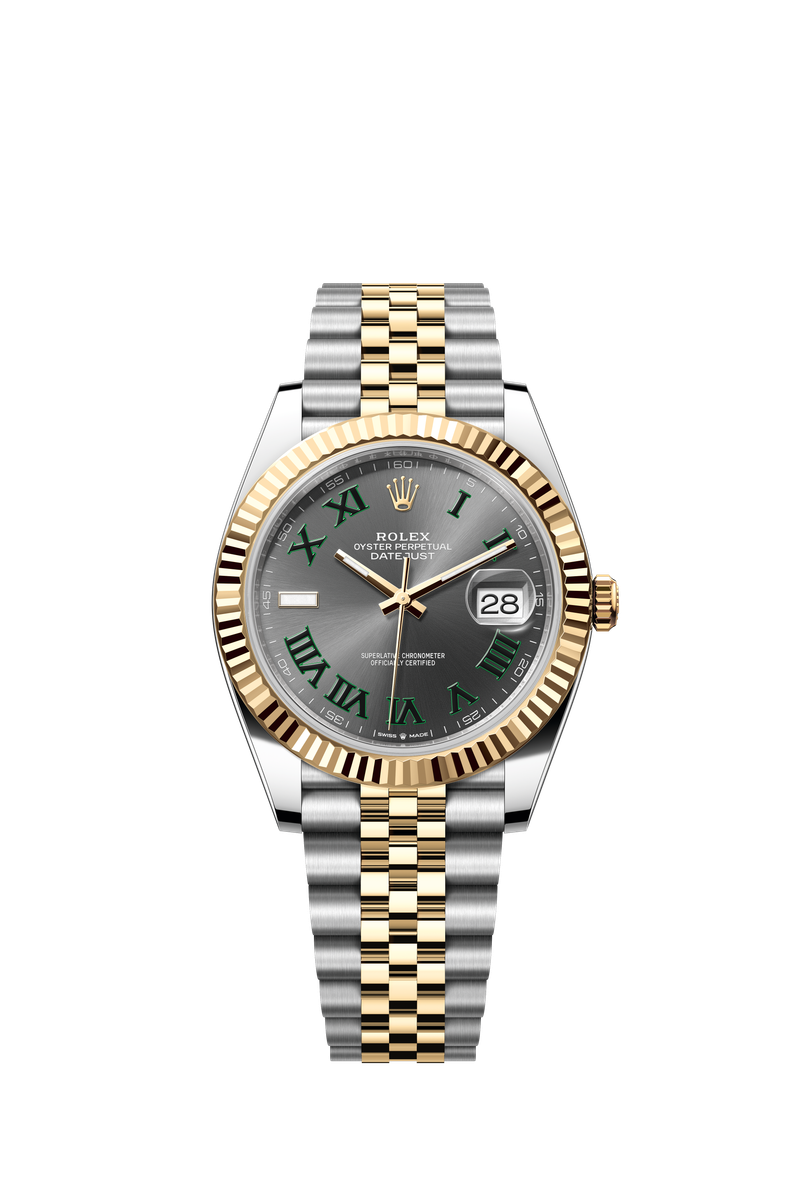 Datejust 41 “Wimbledon” Two-Tone — 126333